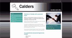 Desktop Screenshot of calderssolicitors.co.uk